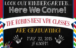 The Robin's Nest Preschool Graduation